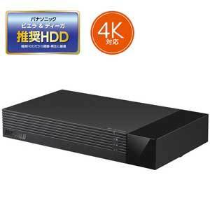 HDV-SAM4.0U3-BKA BUFFALO （バッファロー） USB3.1(Gen1)/3.0/2.0対応 外付けハードディスク