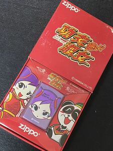 zippo 燃えよ！ 功夫淑女 限定品 パープル 希少モデル 2005年製 シリアルナンバー NO.0038 専用ケース 保証書付き