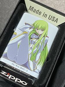 zippo コードギアス C.C. 5面デザイン アニメ フルカラー 希少モデル 2022年製 CODE GEASS 反逆のルルーシュ ケース 保証書付き