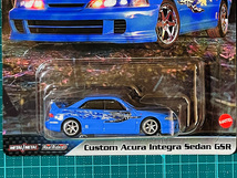 ホットウィール Custom Acura Integra Sedan GSR｜Custom Mustang カスタム アキュラ インテグラ セダン マスタング ワイルド スピード_画像2