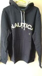 新品未使用 Nautica　ノーティカ 紺　青　パーカー　Mサイズ　　ノーチカ メンズファッション