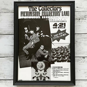 額装品◆THE COLLECTORS PICTURESQUE COLLECTORS' LAND 幻想王国のコレクターズ/90年代/ポスター風広告/A4サイズ額入り　YR39-1