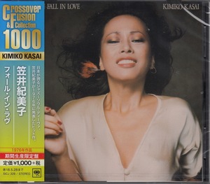 【CD】笠井紀美子　/　フォール・イン・ラヴ　　Crossover ＆ Fusion 1000【新品：送料100円】