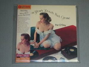 新品(ESP)★米美女JAZZシンガー★セクシージャケ★激レア盤復刻★WHEN YOUR LOVER HAS GONE★パット・オデイ