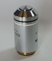 Microscope Japan　品質保証　返品可　オリンパス　無限遠補正系 Plan 対物レンズ　100X/1.25 　oil　∞/-　 CX,BX用　中古　Olympus_画像2