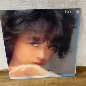 中森明菜　レコード　BITTER 昭和　レトロ　邦楽　ビターアンドスウィート　音楽