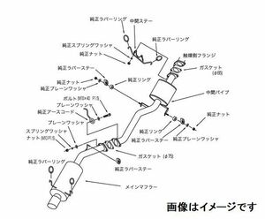 自動車関連業者直送限定 HKS サイレントハイパワー マフラー TYPE-H MAZDA RX-7 E-FC3S 13BT (31019-AZ001)