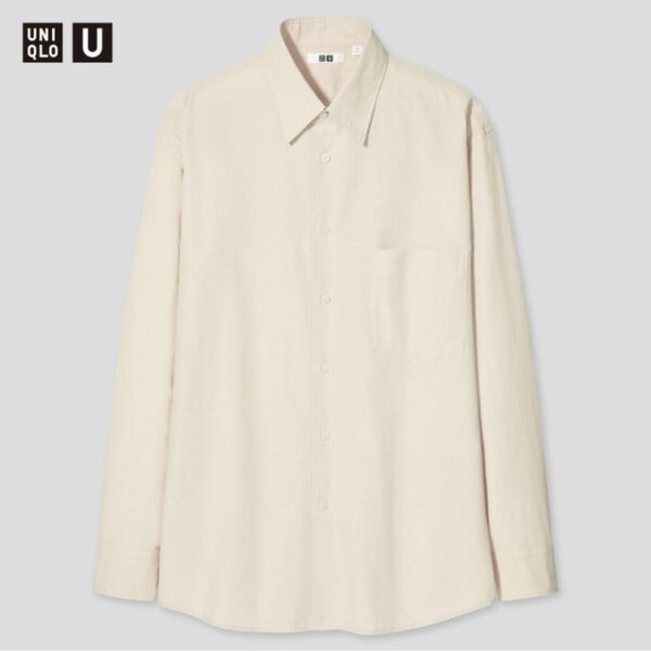 UNIQLO U リラックスフィットシャツ Ｌサイズ ユニクロ