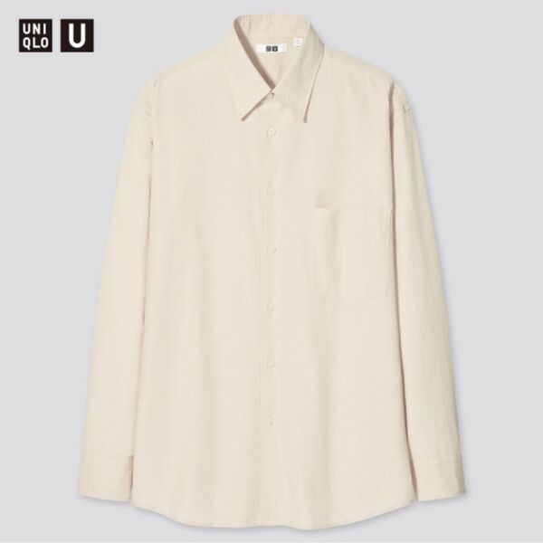 UNIQLO U リラックスフィットシャツ Lサイズ ユニクロ