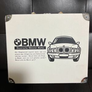 昭和レトロ　BMW オリジナル　カセットテープ　トランク　アタッシュケース　小物収納　ノベルティ　グッズ