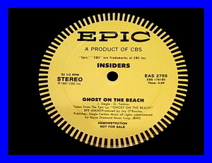 Insiders インサイダーズ / Ghost On The Beach/プロモオンリー/US Original/5点以上で送料無料、10点以上で10%割引!!!/12'