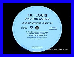 Lil' Louis And The World / Journey With The Lonely EP/5点以上で送料無料、10点以上で10%割引!!!/12'