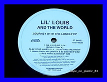 Lil' Louis And The World / Journey With The Lonely EP/5点以上で送料無料、10点以上で10%割引!!!/12'_画像2