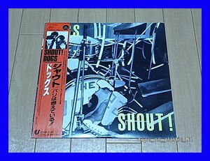 【見本盤】DOGS ドッグス / SHOUT! シャウト/来日記念盤/EPIC 28・3P-649/帯付/5点以上で送料無料、10点以上で10%割引!!!/LP