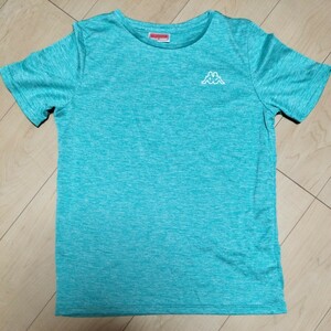 Tシャツ 半袖 半袖Tシャツ　カッパ　Kappa　トレーニング　ジム　速乾　薄手　グリーン　緑　Mサイズ　レディース　運動　部活　サークル