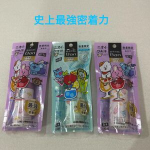 ライオン Ban 汗ブロック プラチナロールオン ３本セット BT21デザイン 40ml 本日発送いたします