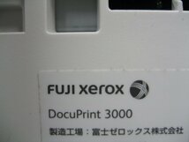 富士ゼロックス◎A3 モノクロ レーザープリンター◎DocuPrint 3000◎印刷枚数少 3602枚　　K2609_画像9