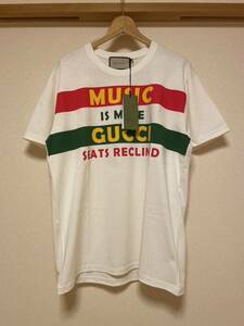 新品未使用 GUCCI グッチ 100周年 Tシャツ M SONNY MUSICコラボ