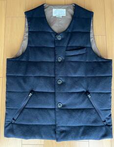 *na Nami ka(nanamica) wool down vest X-Small navy 