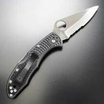 SPYDERCO 折りたたみナイフ C11PSBK デリカ4 DELICA4 | Spyderco 折り畳みナイフ フォルダー_画像2