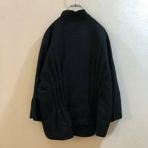 KEIKO KISHI/キシ ケイコ 七分袖デザインジャケット ブラック 黒 レディース 2_画像6