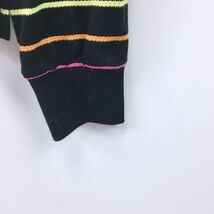 レディース★Munsingwear /マンシングウェア ゴルフウエア 長袖シャツ ロゴマーク ブラック/イエロー/ピンク/オレンジ サイズM_画像5