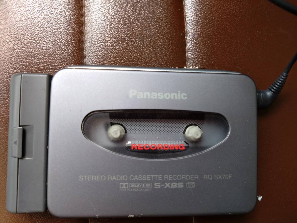 Panasonic ポータブル カセットプレーヤー レコーダー RQ-SX70F FM/AM