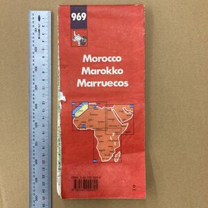 moroko(Morocco) map 1989 year Michelin (MICHELIN)