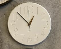 SMOOK Wall clock レジン+ウッド スウィープムーブメント(検,北欧ビンテージ,ミッドセンチュリー,イームズ,50's,60's,ジョージネルソン_画像2