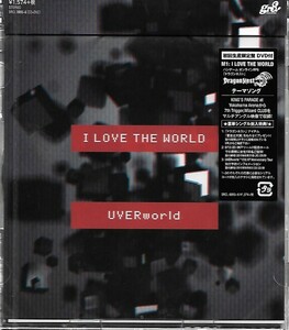 [国内盤CD] UVERworld/I LOVE THE WORLD [CD+DVD] [2枚組] [初回出荷限定盤 (初回生産限定盤)]