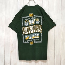 即決【新品】VANS　USバンズ　Tシャツ　グリーン　M　★OFF THE WALL SOUNDS_画像4