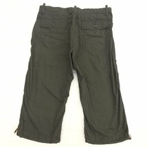 BEAMS ビームス クロップド パンツ M ～w82 カーキ オリーブ 国内正規品 メンズ 紳士_画像2