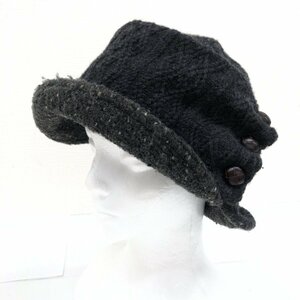 CA4LA カシラ カシミヤブレンド ニット キャスケット F チャコールグレー系 日本製 帽子 ニット帽 国内正規品 レディース 女性用