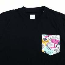 adidas originals×Bill Rebholz Walker アディダスオリジナルス ビルレブホルツウォーカー コラボ Tシャツ S 黒 ブラック 半袖 ポケT_画像4