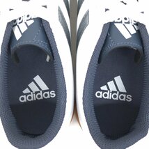 ●ほぼ未使用 adidas アディダス パティークグローロ16.2イン 本革 レザー フットサルシューズ 25cm 白 ホワイト インドアシューズ メンズ_画像5