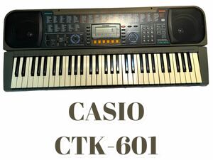 CASIO カシオ Electronic Keyboard 電子キーボード 電子ピアノ CTK-601 電子鍵盤楽器 音楽