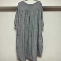 1回着用Lee/リー レースポケット半TシャツBIGワンピース　オーバーサイズ　半袖Tシャツ Ｌサイズ_画像5