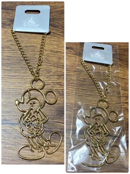 新品ディズニー購入 ミッキーマウスシルエット バッグチャーム・キーホルダー