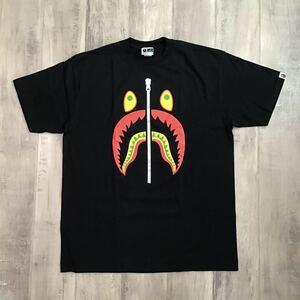 ★新品★ 初期 シャーク Tシャツ XLサイズ black a bathing ape BAPE shark エイプ ベイプ アベイシングエイプ NIGO z4