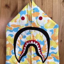 ★札幌限定★ Sapporo city camo シャーク パーカー Mサイズ shark full zip hoodie a bathing ape BAPE エイプ ベイプ 都市限定 sa7364_画像3