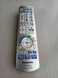 Panasonic パナソニックテレビ/DVDリモコンRP-RM202中古美品！923