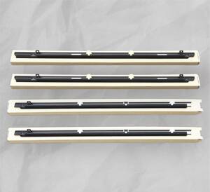 [ unused * stock . little ] Subaru genuine products Legacy S402 sedan door glass outer weatherstrip drainer molding rom and rear (before and after) left right for 1 vehicle set 