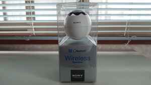 SONY SRS-BTV5 ホワイト【箱付属品有】ワイヤレスポータブルスピーカー Bluetooth ソニー