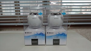 SONY SRS-X1 ホワイト 2個セット ワイヤレスポータブルスピーカー Bluetooth ソニー 白