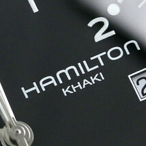 ハミルトン クロノグラフ クオーツ カーキ パイロット パイオニア メンズ H76512133 腕時計_画像6