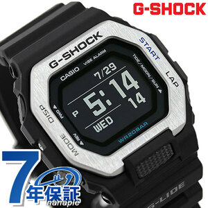 G-Shock G-Shock G Ride Bluetooth Tide Graph Мужские часы GBX-100-1DR Casio Casio Watch Black Black