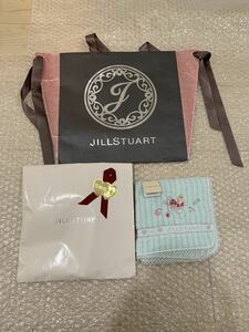 ジルスチュアート JILLSTUART タオル ハンカチ 袋 付き プチ ミニ ギフト 青 プレゼント 母の日 誕生日 クリスマス ホワイトデー 卒業式