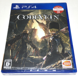 ■【新品未開封】コードヴェイン　PS4　CODE VEIN　17才以上対象　初回　CODEVEIN　コードベイン　コードべイン　ダクソ系アクション　■C