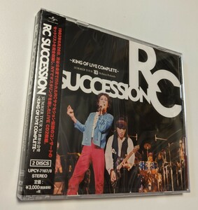 M 匿名配送 2CD RCサクセション SUMMER TOUR '83 渋谷公会堂 ～KING OF LIVE COMPLETE～ 忌野清志郎 RC SUCCESSION 4988031139899