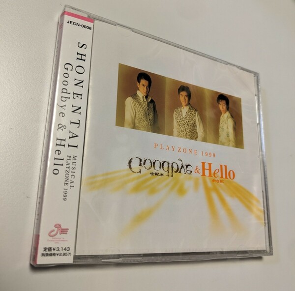 M 匿名配送 CD 少年隊 MUSICAL PLAYZONE 1999 Goodbye&Hello 4534266000413　東山紀之　錦織一清　植草克秀